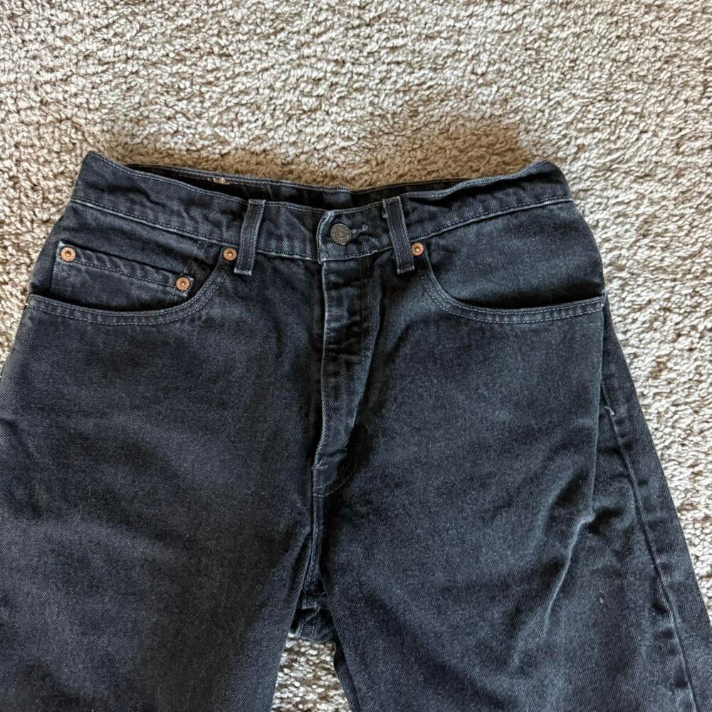 Vintage 90s levis 505 black - Picture 4 of 5